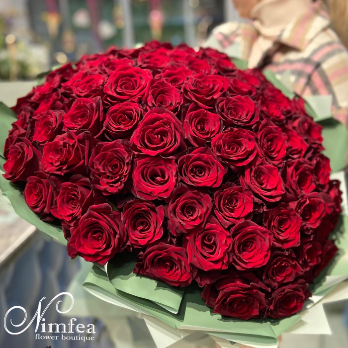 Монобукет из роз №94 Nimfea Flowers Boutique