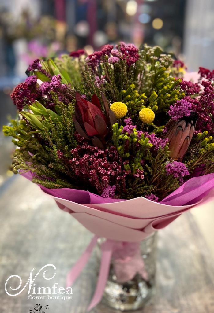 Букет из луговых цветов №95 Nimfea Flowers Boutique