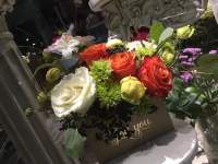 Букет в шляпной коробке №5 Nimfea Flowers Boutique