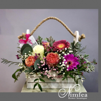 Цветочная композиция № 19 Nimfea Flowers Boutique