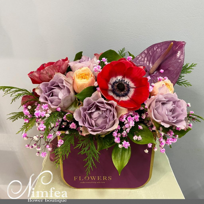 Цветочная композиция №21 Nimfea Flowers Boutique