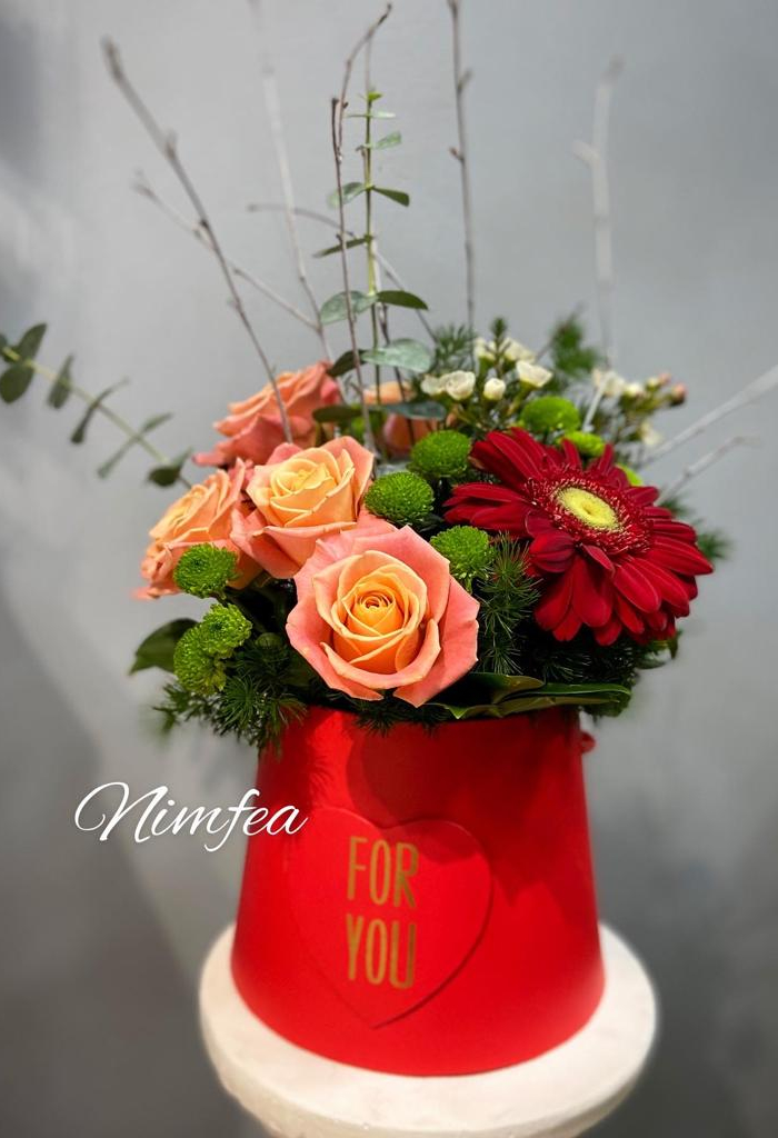 Композиция №22 Nimfea Flowers Boutique